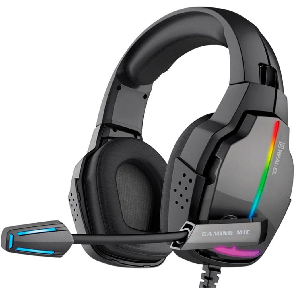 

Игровые наушники REAL-EL GDX-7780 Black (EL124100047)
