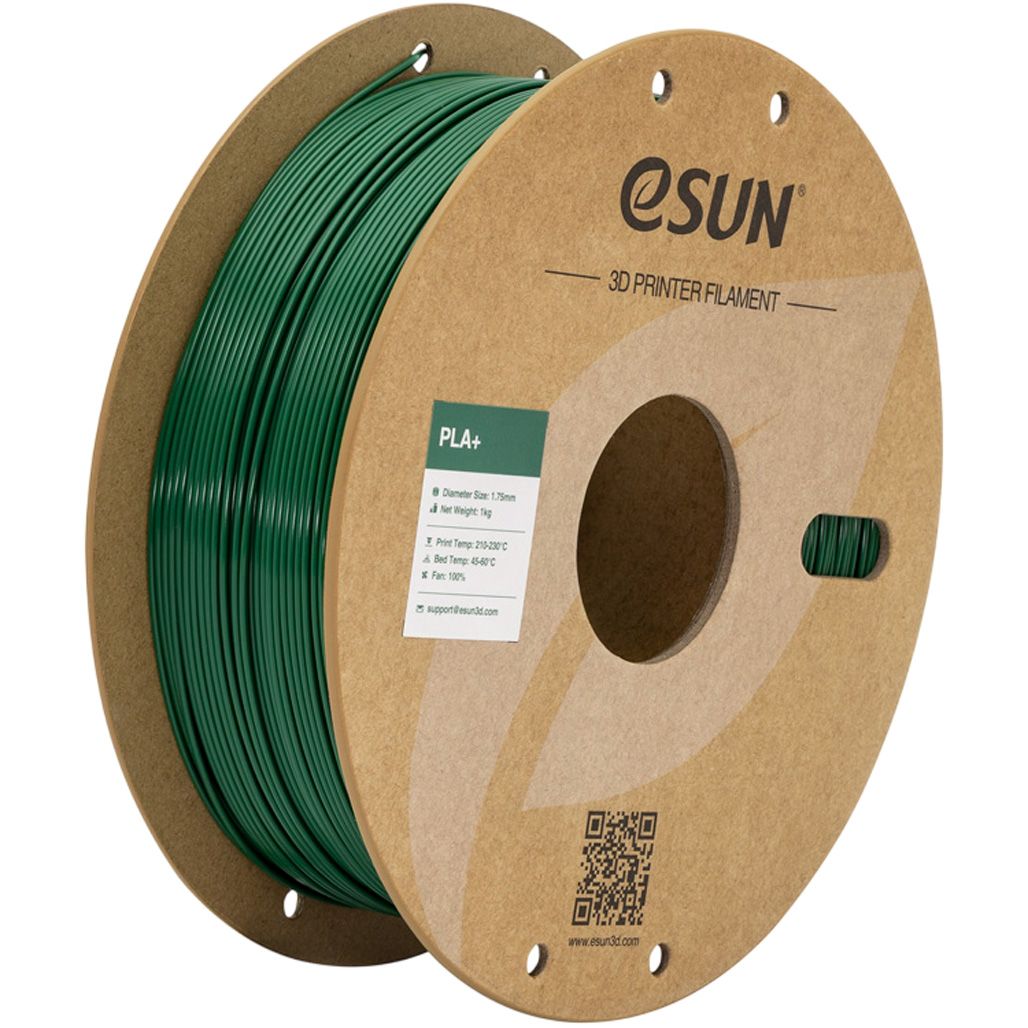 

Филамент для 3D-принтеров eSUN PLA+ 1kg Green Pine (PLA+P175PG1)