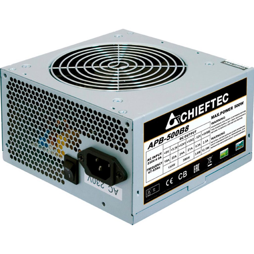 

Блок питания Chieftec Value 500W (APB-500B8)