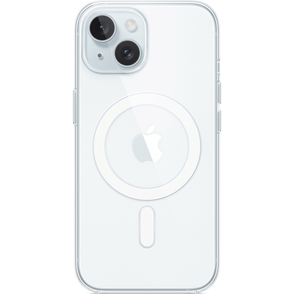 Чохол Apple Clear Case with MagSafe для iPhone 15 Transparent AAA