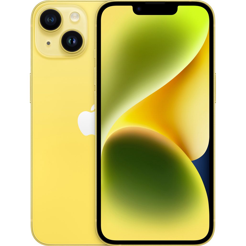 

Смартфон Apple iPhone 14 256GB eSIM Yellow (MR3K3)