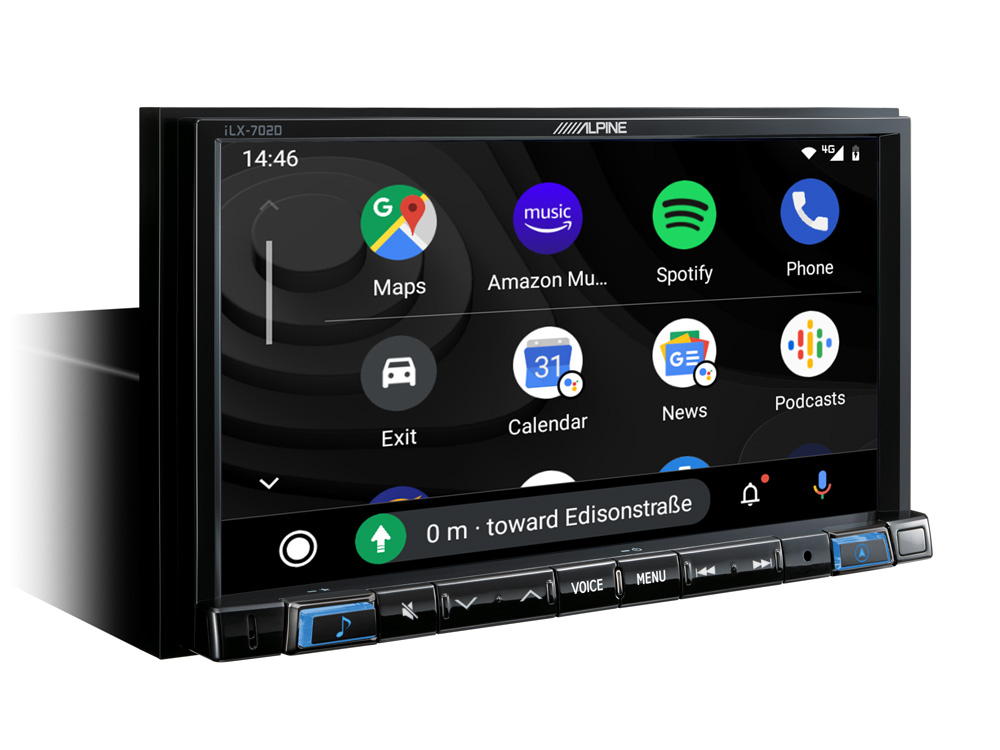 Автомагнітола Alpine ILX-702D Мультимедиа 2-DIN 