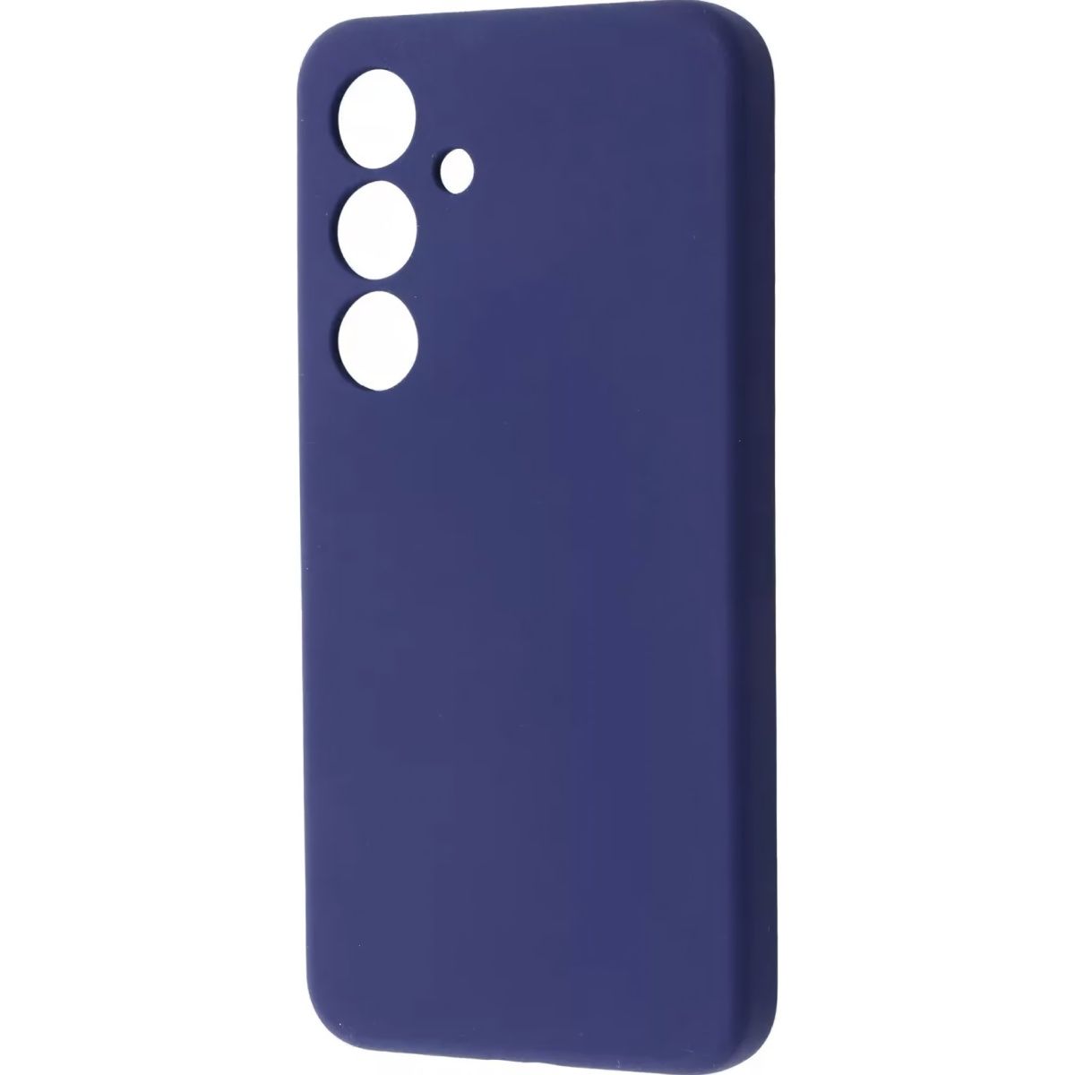 

Чехол Wave Full Silicone Cover для Samsung Galaxy S25 Midnight Blue
