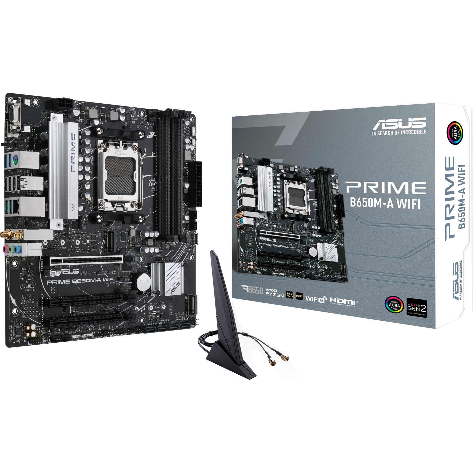 

Материнська плата Asus Prime B650M-A WiFi