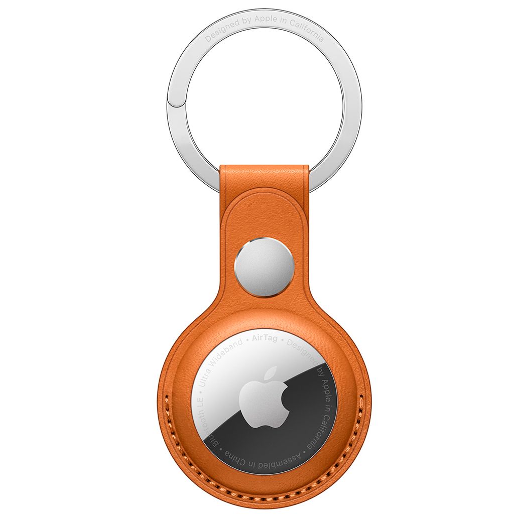 

Чехол для Apple AirTag - Leather Key Ring (Camel ) HC [64990]