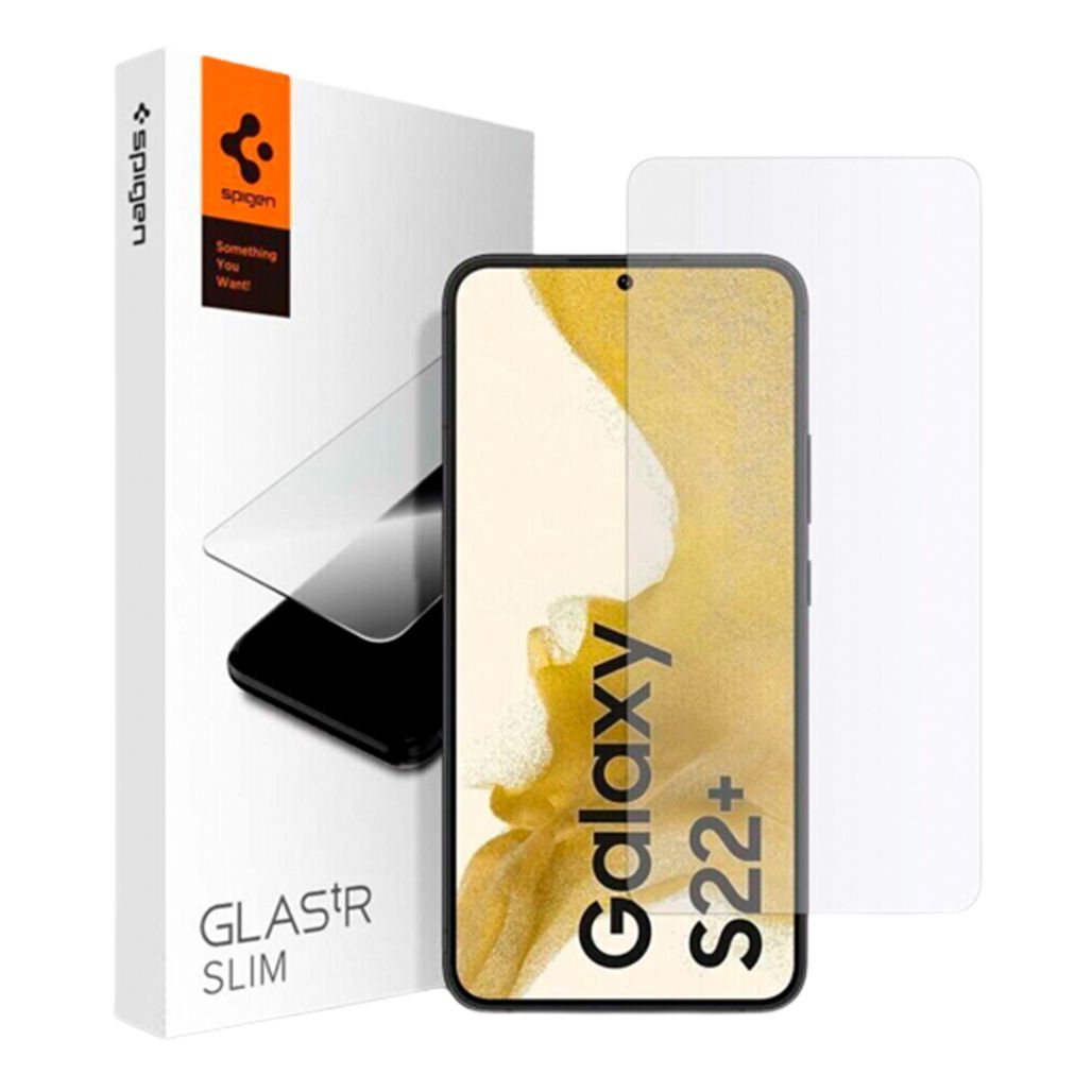 

Защитное стекло Spigen Glas.tR Slim для Samsung Galaxy S22 Plus (AGL04149) Black [71339]