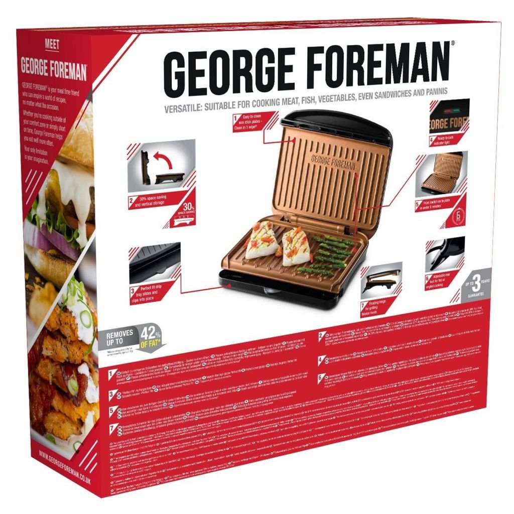 Електрогриль Russell Hobbs 25811-56 George Foreman Fit Grill