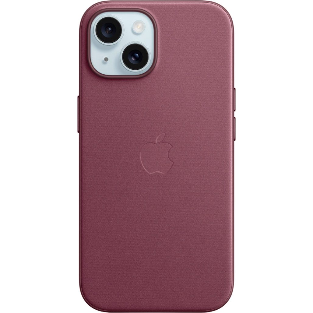 Чехол FineWoven Case with MagSafe для iPhone 15 Mulberry AAA