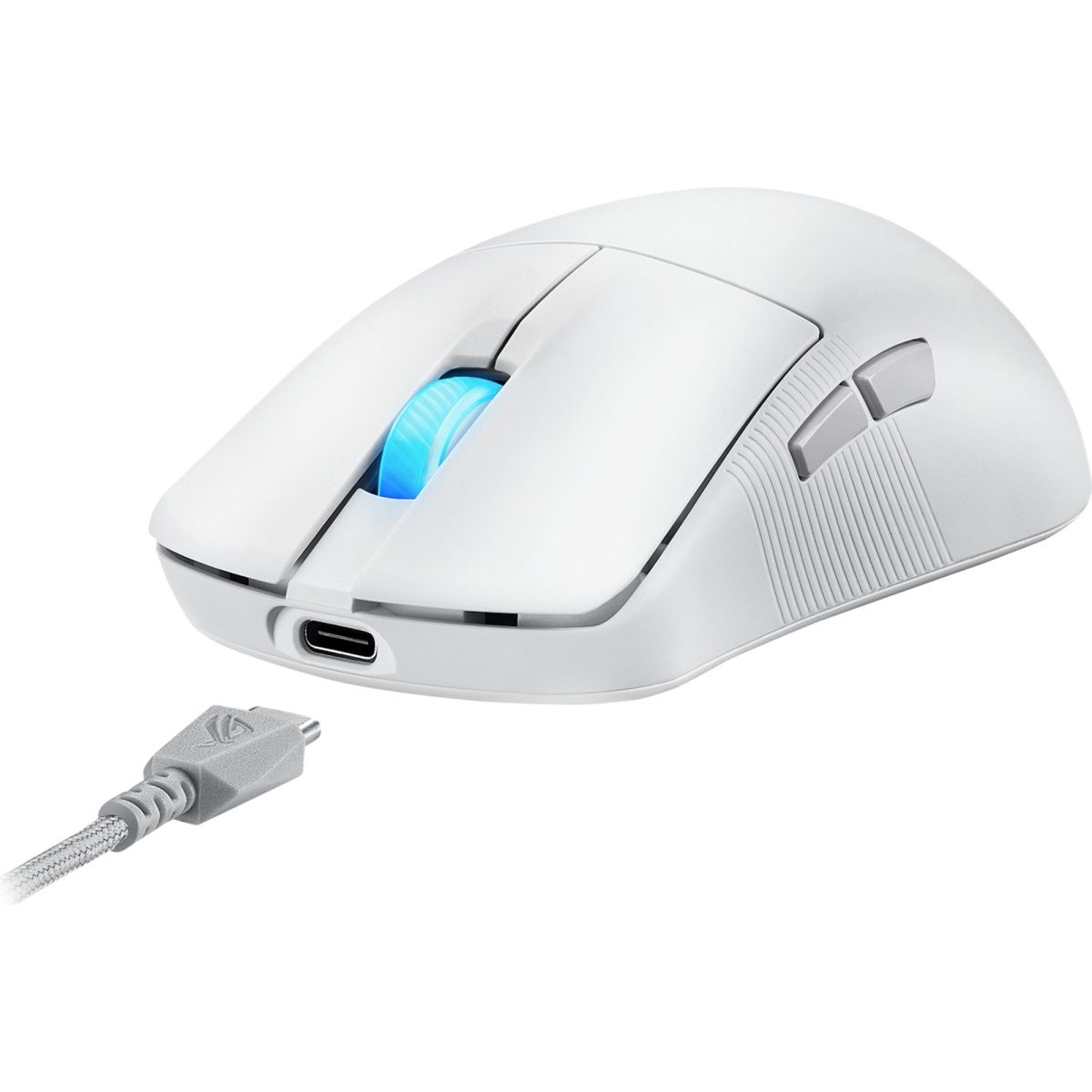 Миша Asus ROG Harpe Ace Mini Wireless White (90MP03Z0-BMUA10)