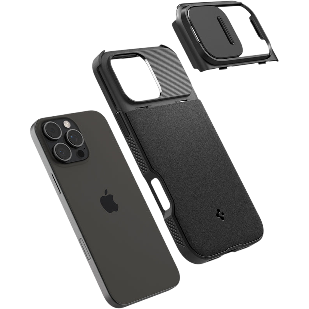 Чохол Spigen Optik Armor MagFit with MagSafe для iPhone 16 Pro Max Black (ACS08015) 