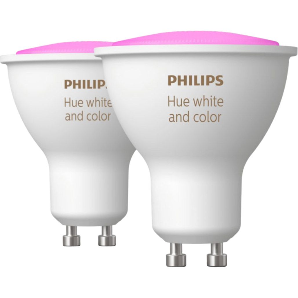 

Розумна лампочка Philips Hue GU10 2шт (929001953102)