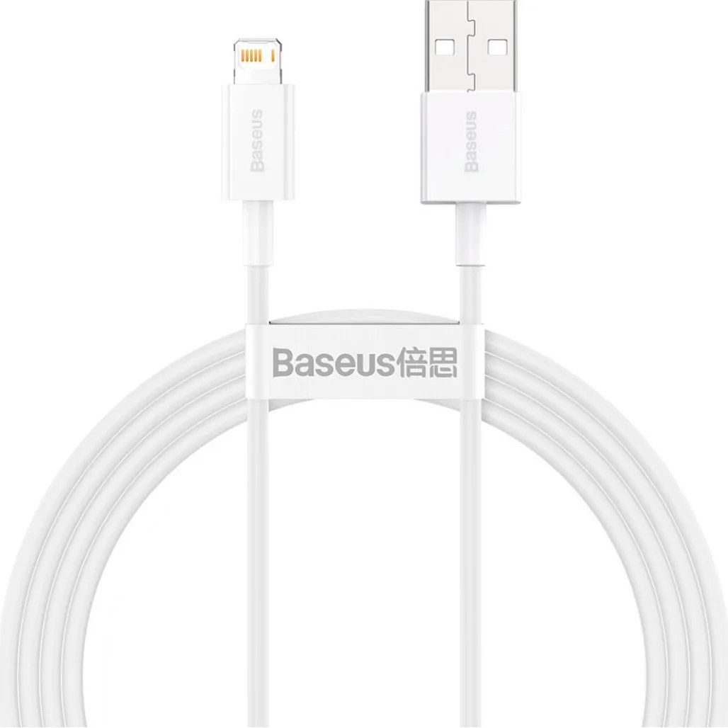 

Кабель Baseus Superior Series Fast Charging USB to Lightning 2m White (CALYS-C02)