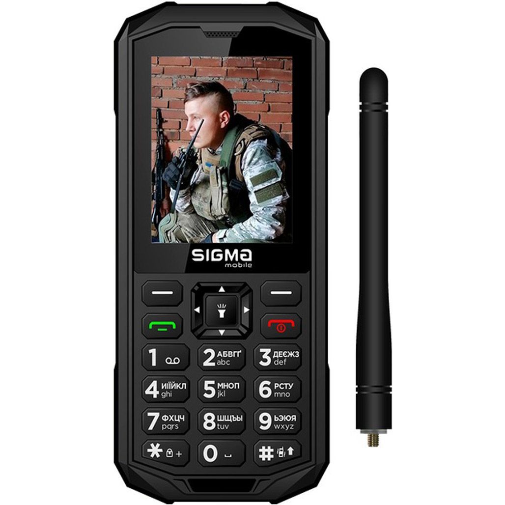 

Мобильный телефон Sigma mobile X-treme PA68 Wave Black (4827798466612) UA-UCRF