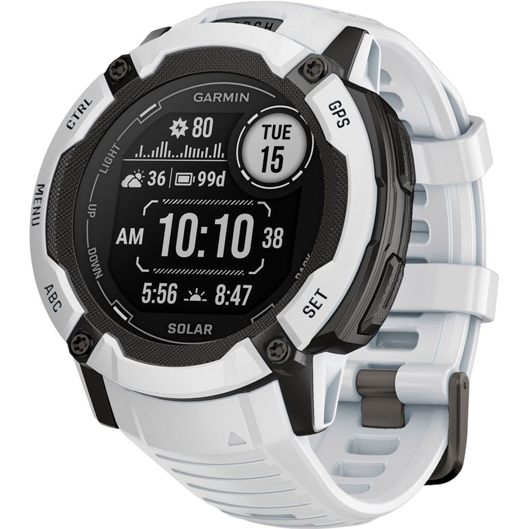 

Смарт-годинник Garmin Instinct 2X Solar Whitestone (010-02805-14/04)