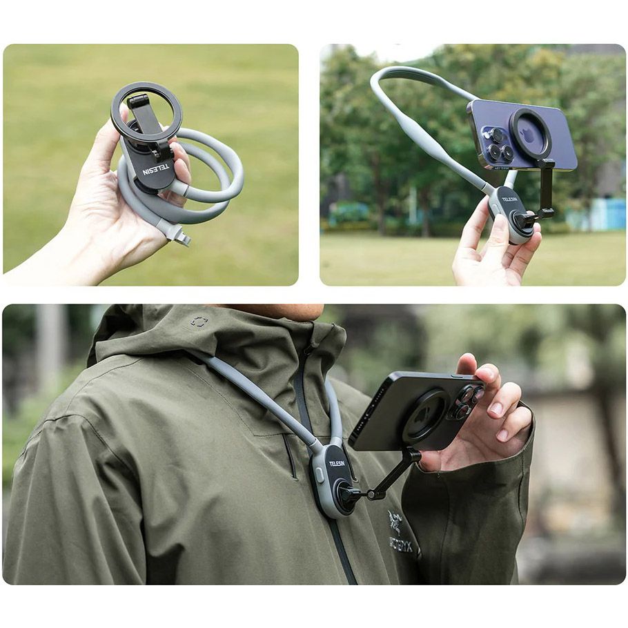 Тримач для смартфона Telesin Neck Mount MagSafe (MNM-001) 