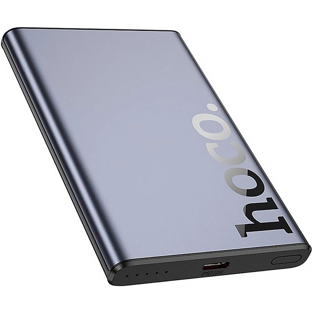 

Зовнішній акумулятор Hoco Q32 Bird 5000mAh 20W Metal Gray