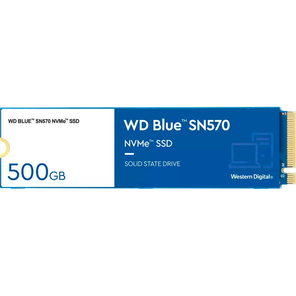 

SSD накопичувач WD Blue SN570 500GB (WDS500G3B0C)