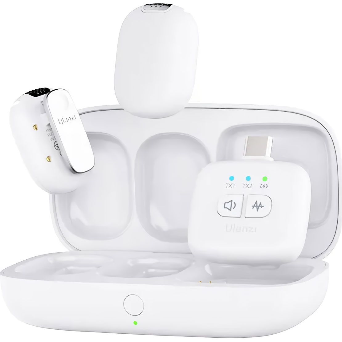 

Микрофонная радиосистема Ulanzi A30 USB-C/Lightning White (UV-A013GBW1)