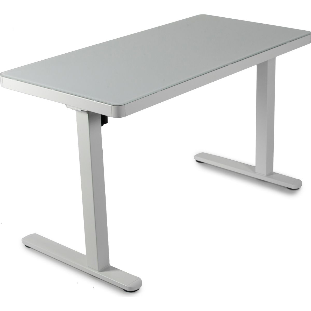 Комп`ютерний ігровий стіл Barsky StandUp white glass 1200x600 (BST-12)