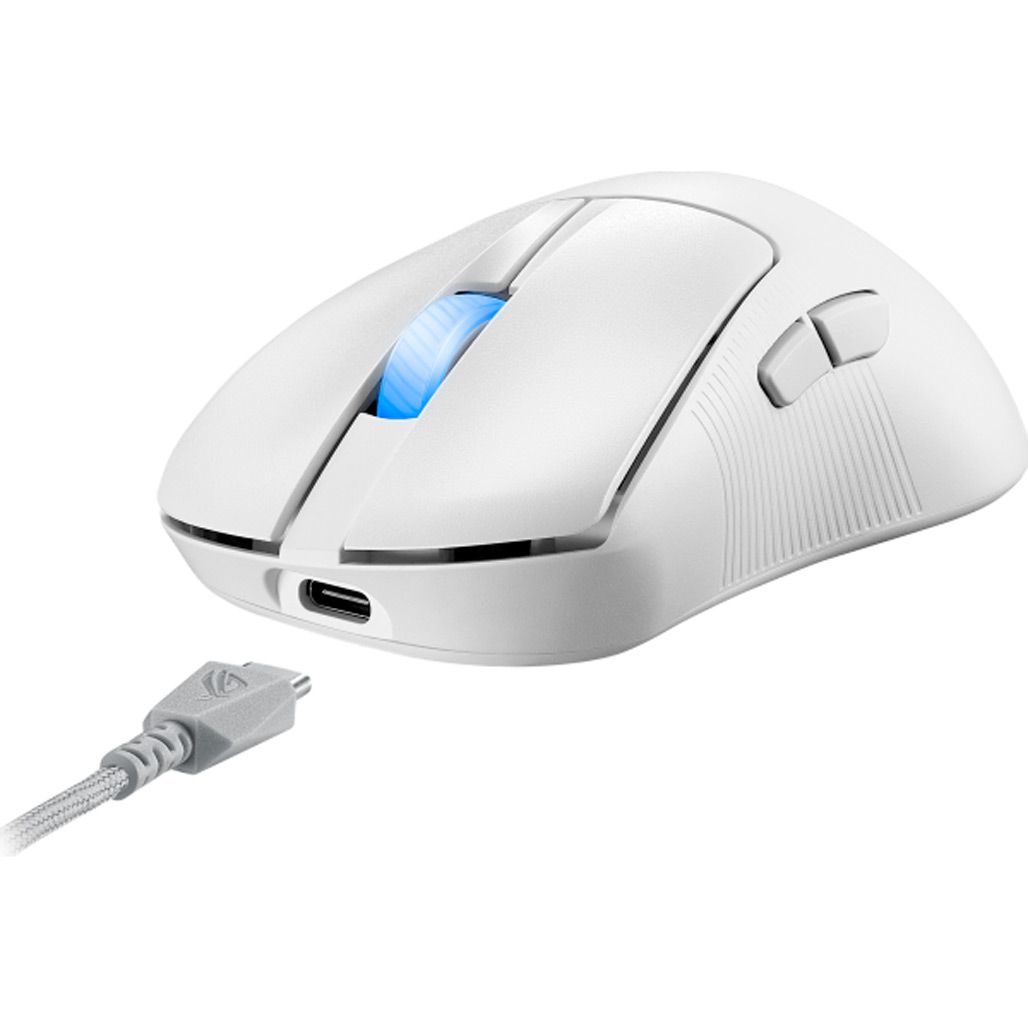 Мыша Asus ROG Keris II ACE White (90MP03N0-BMUA10)