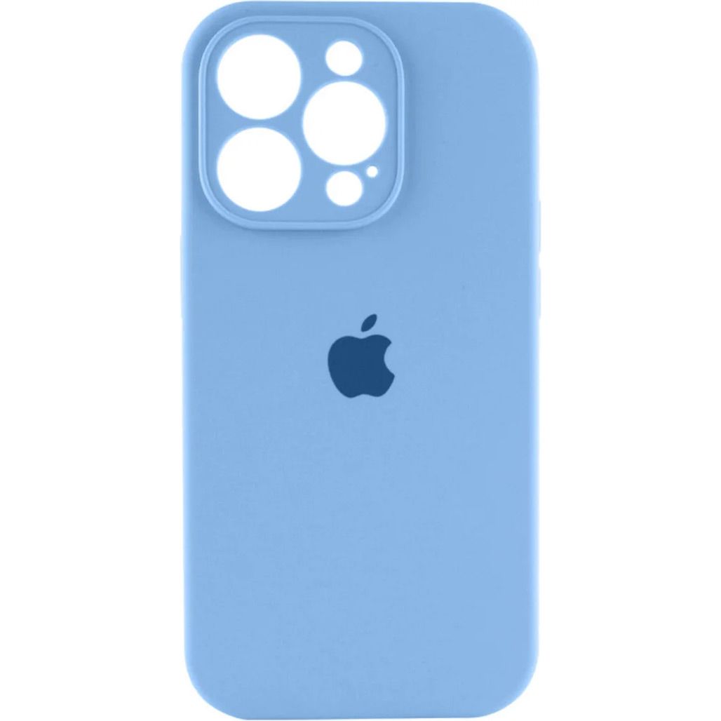 

Чехол Silicone Case Camera Protect для Apple iPhone 16 Pro Cornflower AA