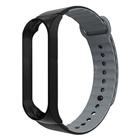 

Ремешок силиконовый ArmorStandart Sport Silicone Band для Xiaomi Mi Band 3 (Black/Black-Gray) [39373]