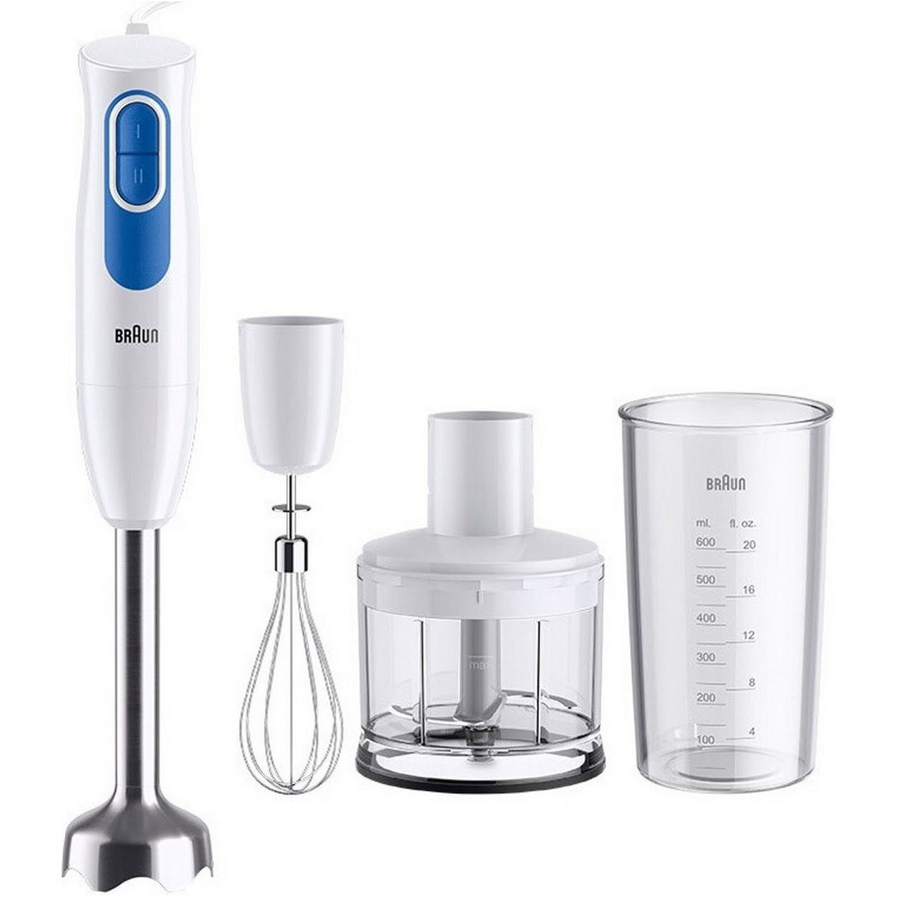

Блендер Braun MultiQuick 2 MQ 20236 M WH