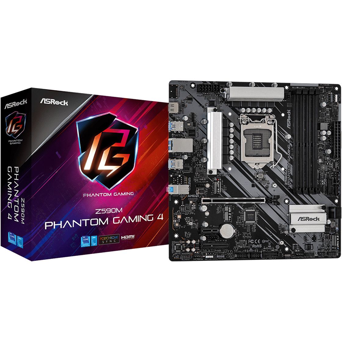 

Материнська плата ASRock Z590M Phantom Gaming 4