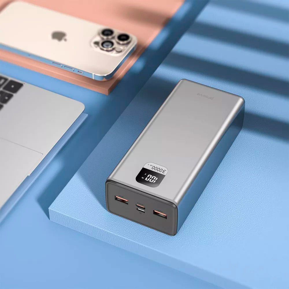 Зовнішній акумулятор Proove Guardian 30000mAh 22.5W Metal Gray (PBG322210004) 