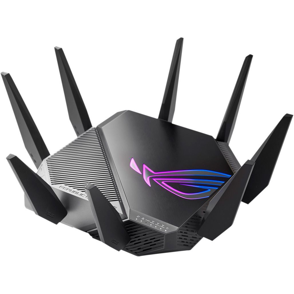 

Бездротовий маршрутизатор (роутер) Asus ROG Rapture GT-AXE11000 (90IG06E0-MO1R00)