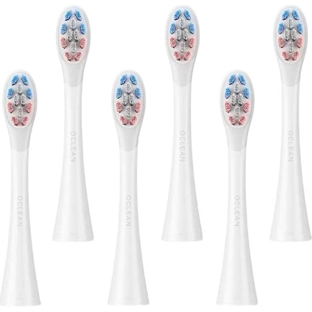 

Насадка для зубной щетки Oclean P3K1 Delicate Care White 6 шт (6970810557404)