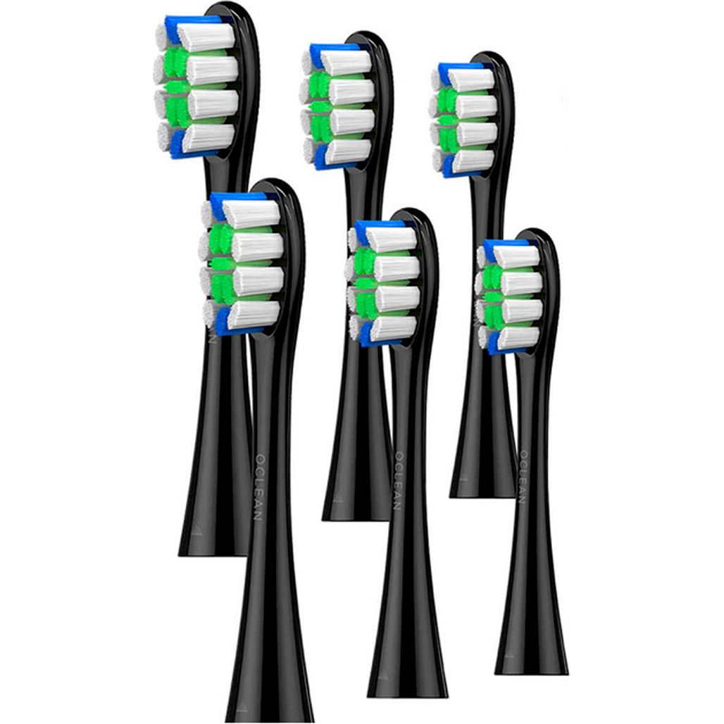 Насадка для зубної щітки Oclean P1C5 B06 Professional 6шт Black (6970810553864)