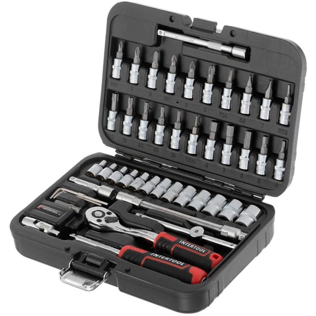 

Набор инструментов Intertool Storm ET-8046 46шт
