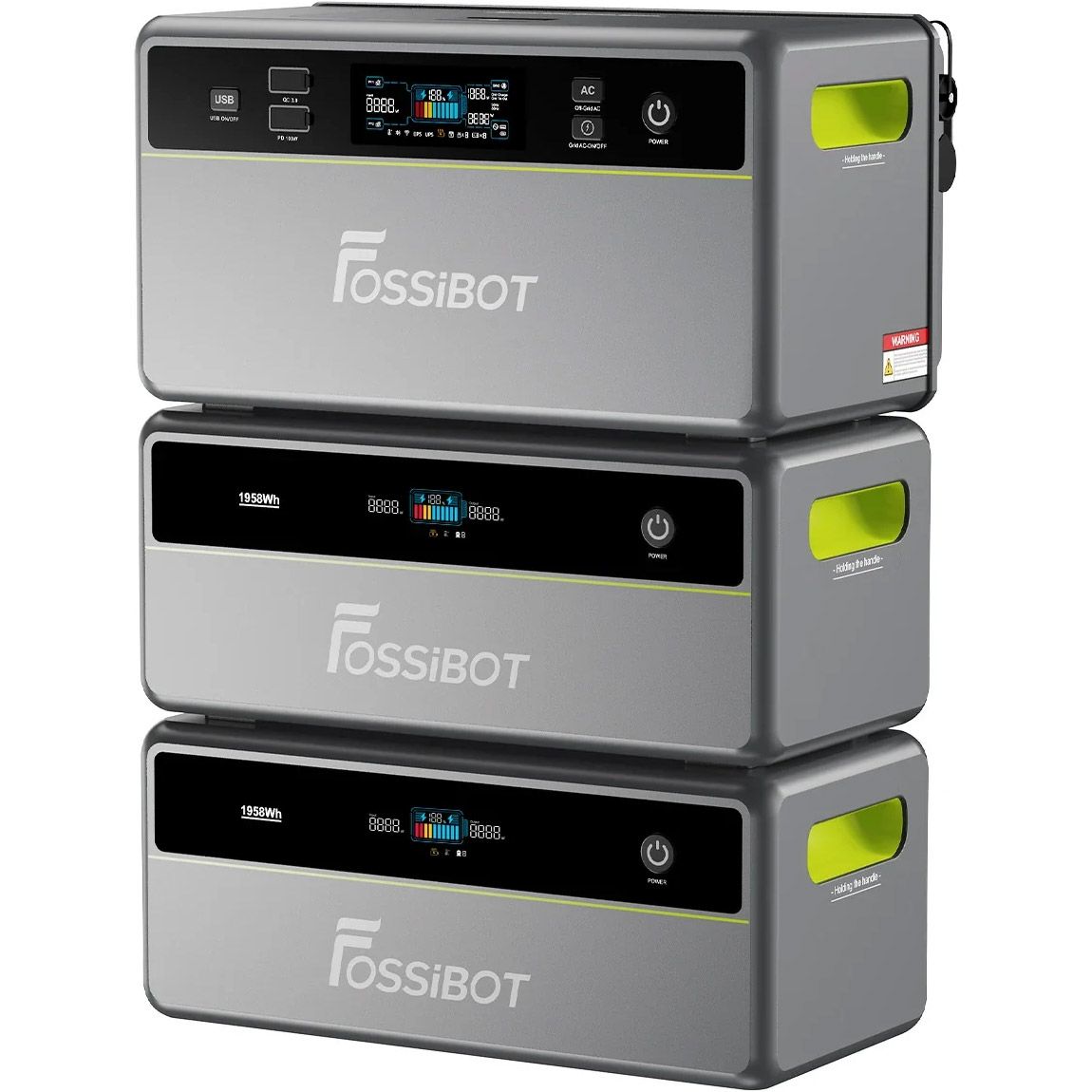 

Зарядная станция Fossibot FBP1200 + 2xFBP1200-B