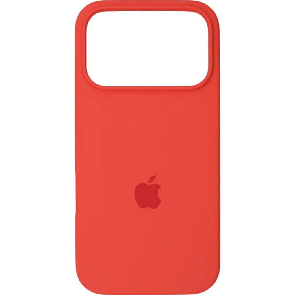 

Чохол Silicone Case для Apple iPhone 17 Pro Max Pink Orange AA