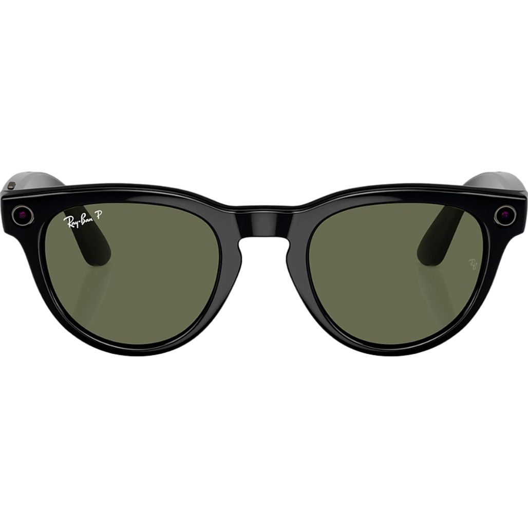 

Смарт-очки Ray-Ban Meta Headliner Shiny Black Frame/Green Lenses (RW4009 601/9A 50-23)