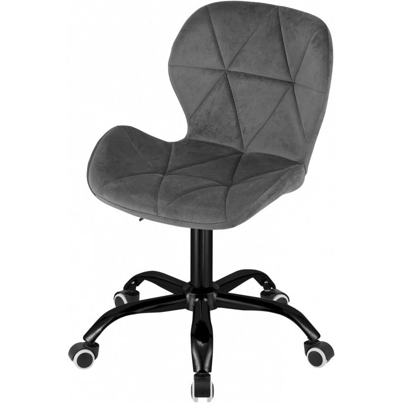 Офісне крісло GT Racer B-30 Velvet Dark Gray
