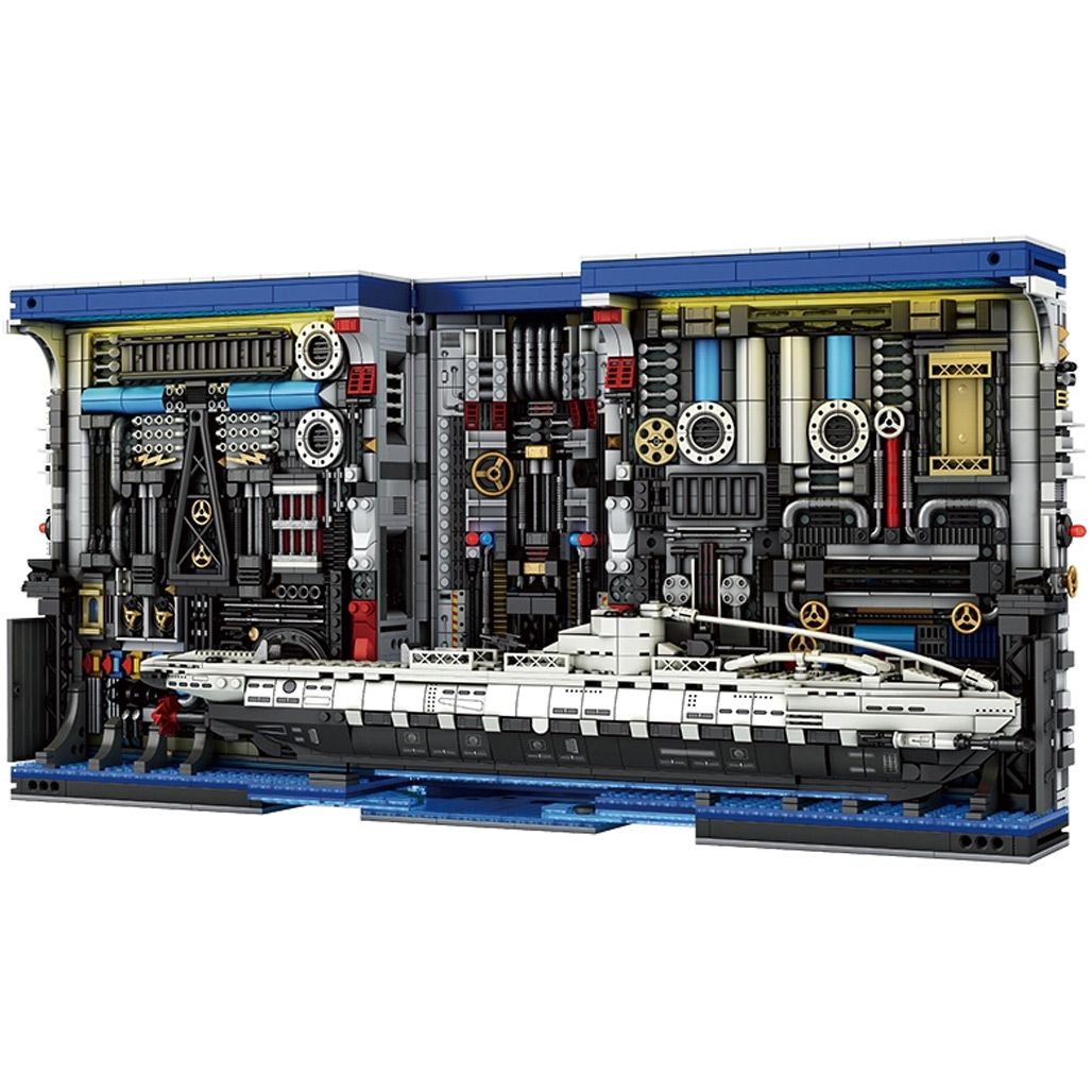 

Конструктор Reobrix Submarine Factory 3D-книга на полку (66038)