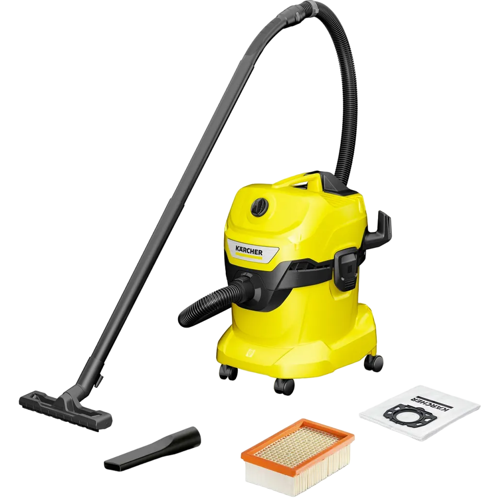 

Пилосос промисловий Karcher WD 4 V-20/5/22 (1.628-201.0) UA-UCRF
