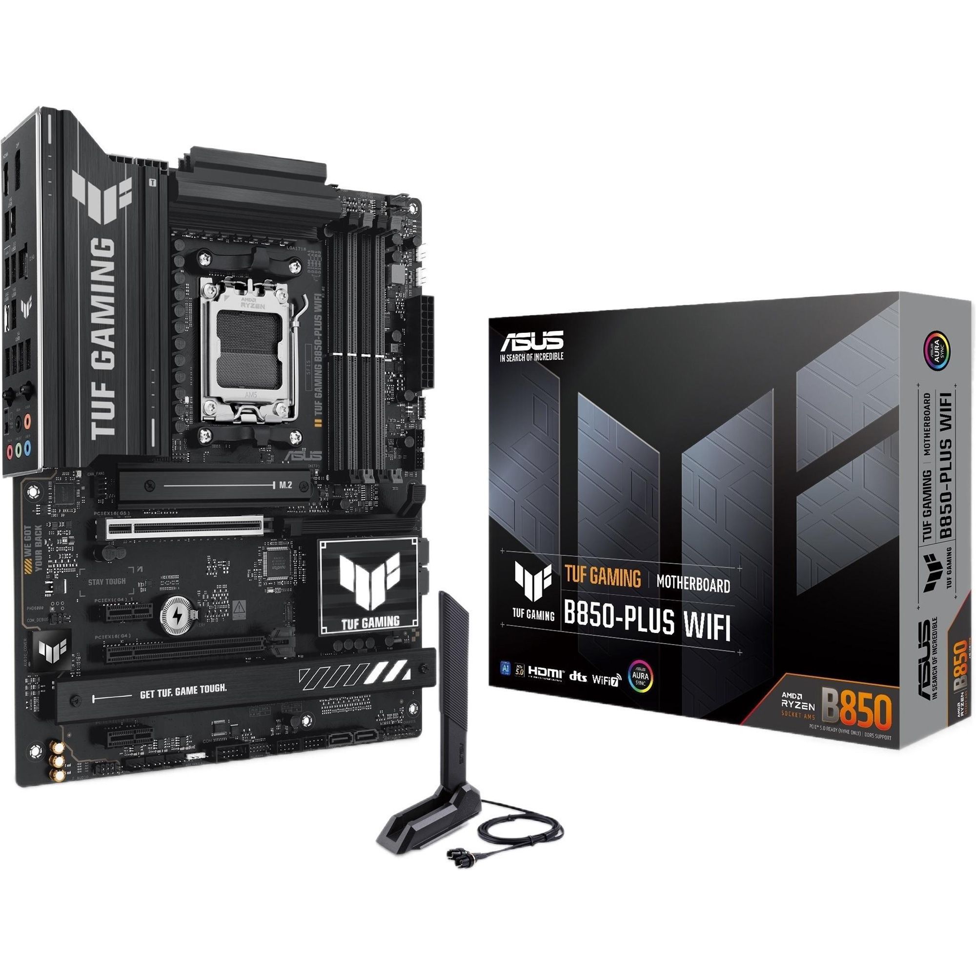 

Материнська плата Asus TUF Gaming B850-Plus WIFI (90MB1J30-M0EAY0)