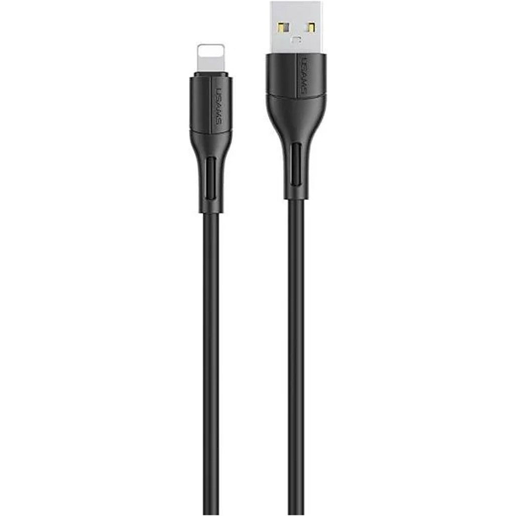 

Кабель Usams U68 USB-A to Lightning 2A 1m Black (SJ500USB01)