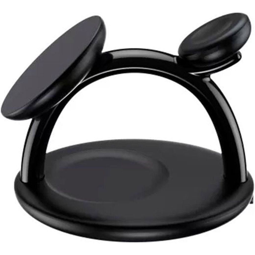 

Беспроводное зарядное устройство Choetech T587-F Magnetic 3 в 1 Wireless Charging Stand Black
