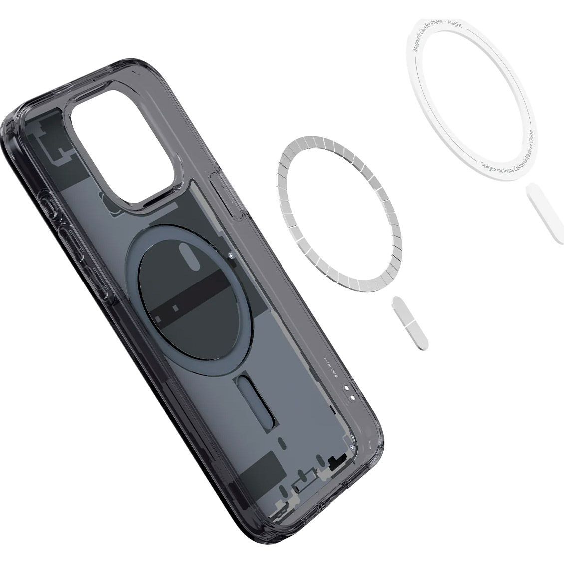 Чохол Spigen Ultra Hybrid Zero One with MagSafe для Apple iPhone 15 Pro Black (ACS06721)
