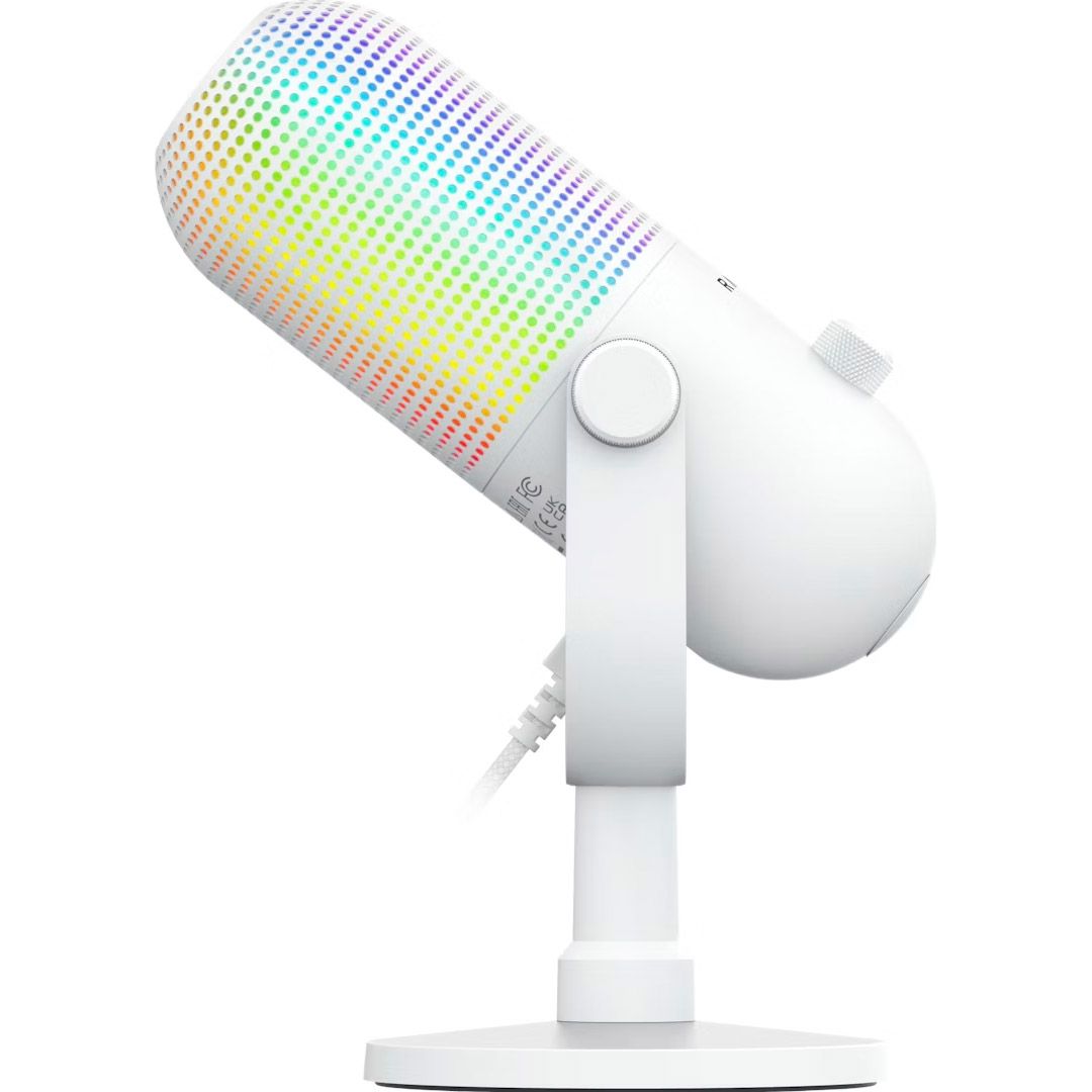 Мікрофон Razer Seiren V3 Chroma White (RZ19-05060200-R3M1)