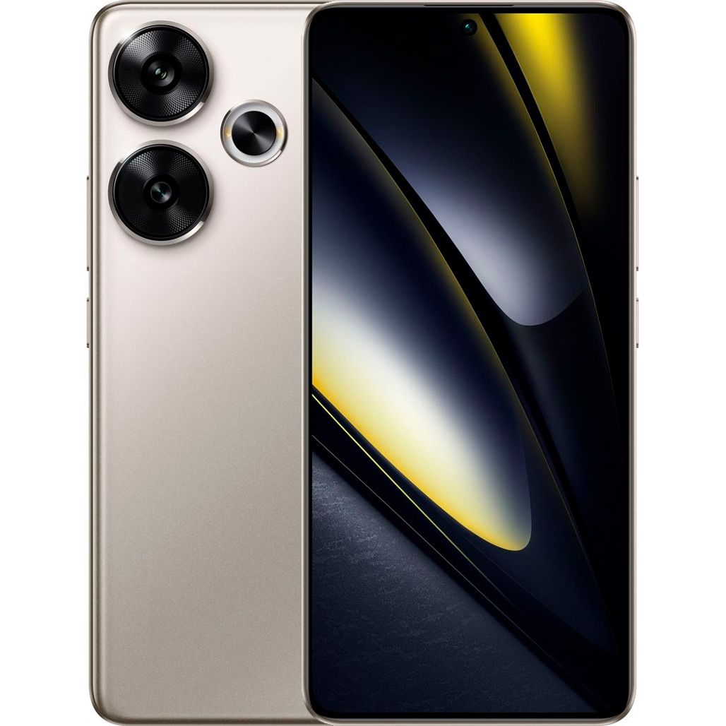 

Смартфон Poco F6 12/512GB Titanium Global EU