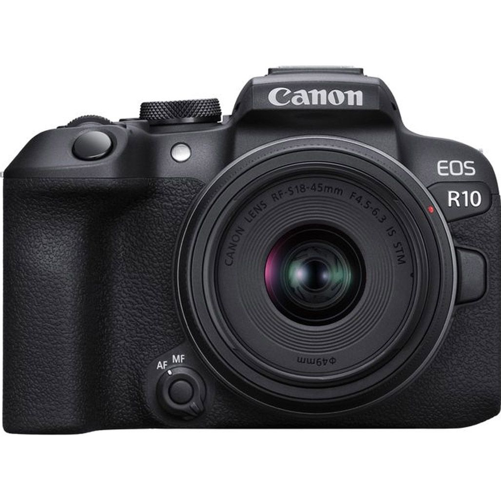 

Беззеркальный фотоаппарат Canon EOS R10 Kit RF-S 18-45mm f4.5-6.3 IS STM (5331C047)