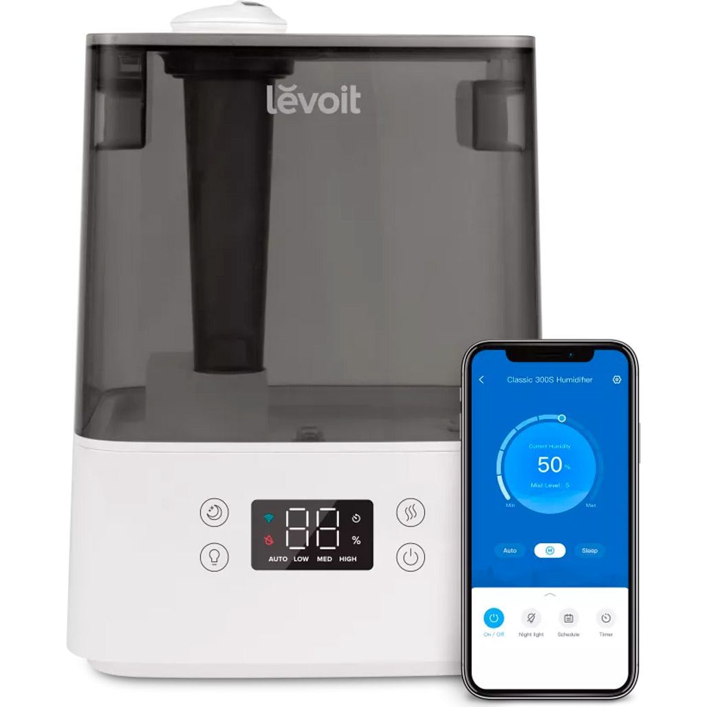 

Зволожувач повітря Levoit Smart Ultrasonic Humidifier Classic 300S White (HEAPHULVSEU0034)