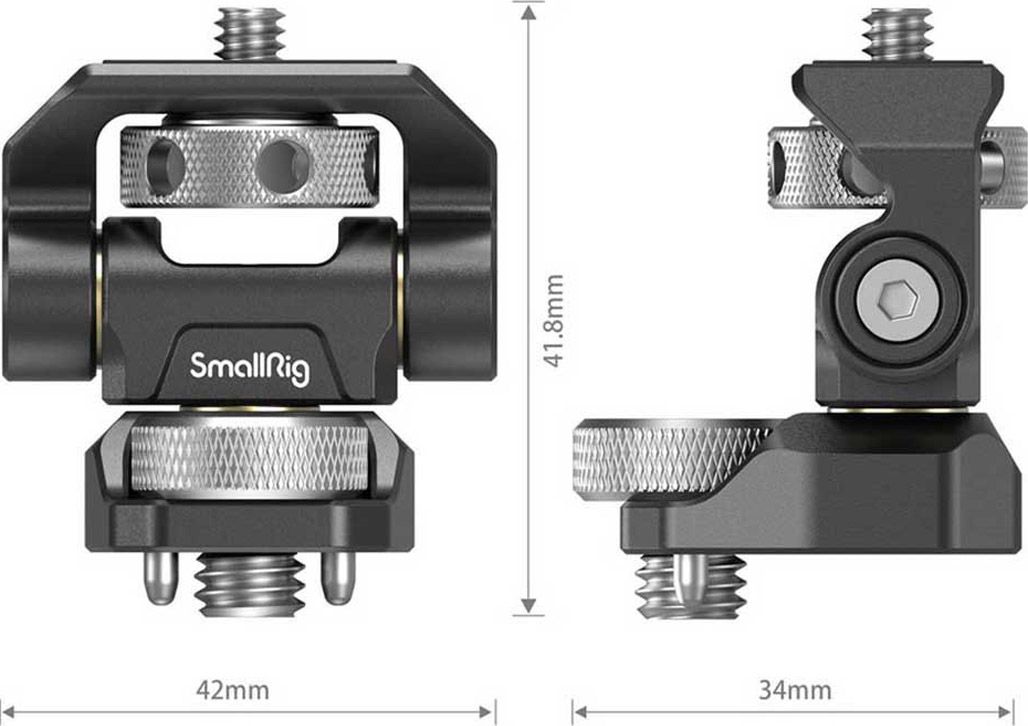 Шарнірне кріплення SmallRig Swivel Monitor Mount with ARRI-Style Mount (2903)