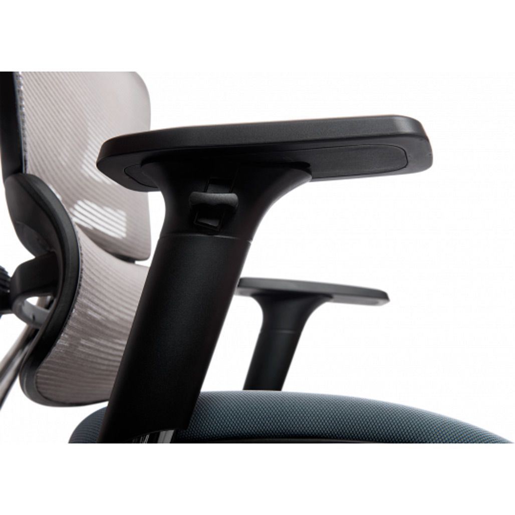 Офісне крісло GT Racer X-802 Bright Gray (W-20 B-40) 