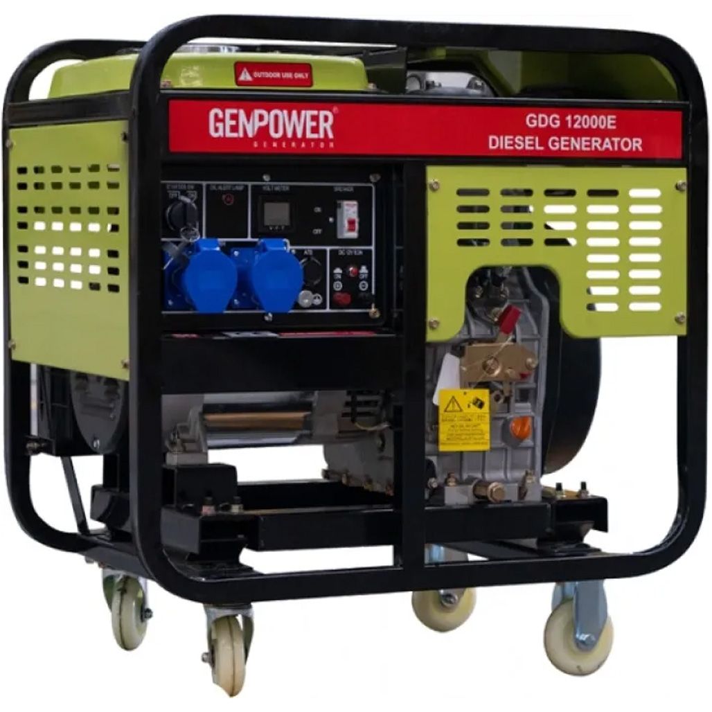 

Генератор дизельный Genpower GDG 12000E